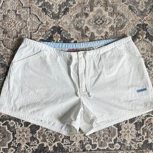 Y2K Aeropostale White Women's Cargo Shorts Sz 11/12